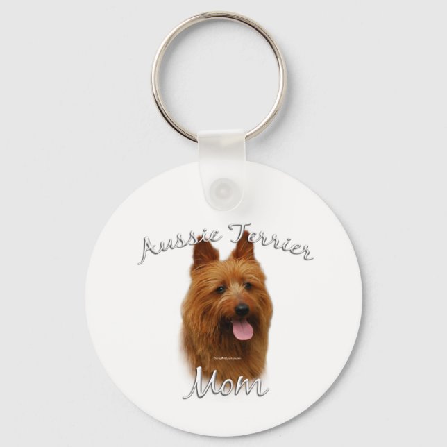 Chaveiro australiana Terrier Mãe 2 (Frente)