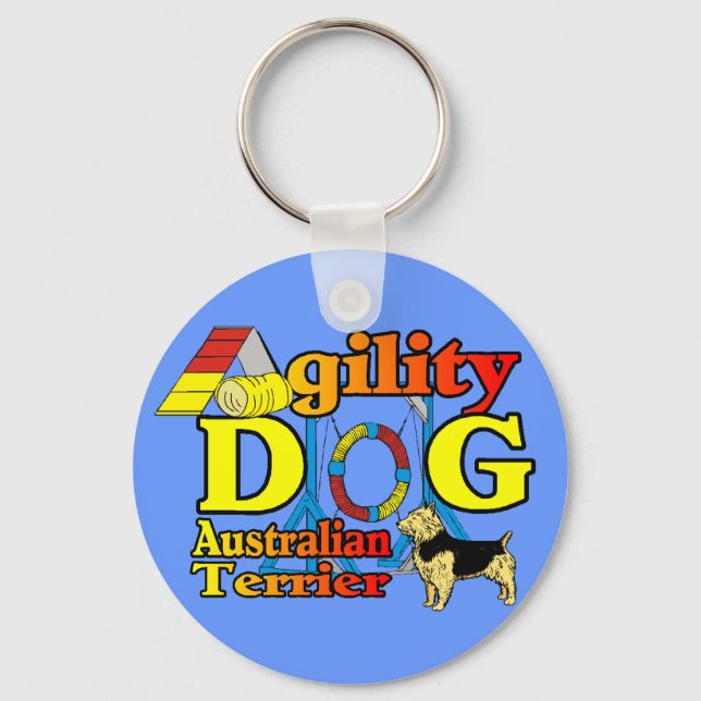 Chaveiro Australiano_Terrier_Agilidade (Frente)