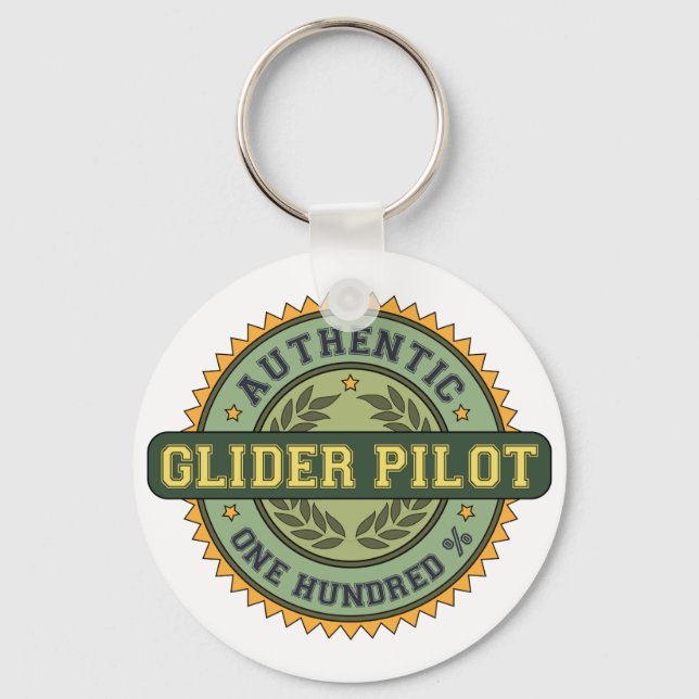 Chaveiro Autêntico Piloto Glider (Frente)
