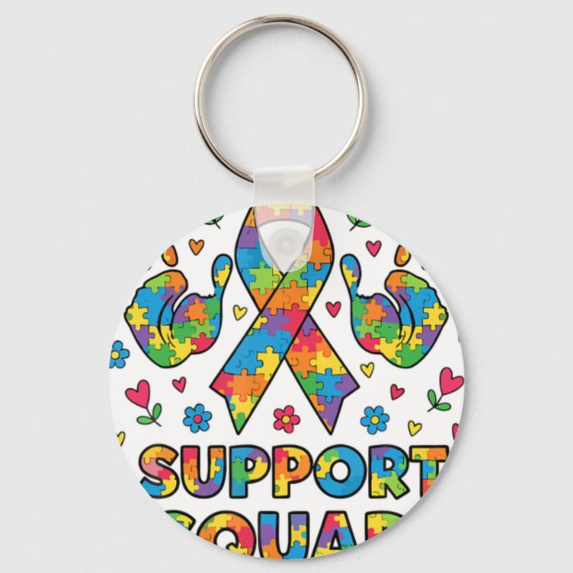 Chaveiro Autism Awareness Its Ok To Be Different Mo (Frente)