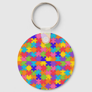 Chaveiro autism puzzle