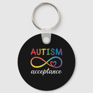 Chaveiro Autismo Advertência Aceitação Infinidade Símbolo A