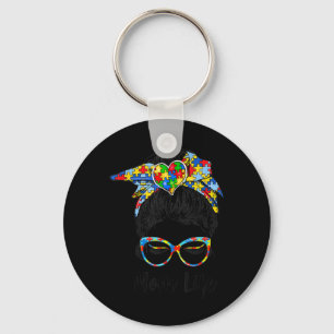 Chaveiro Autismo Autista Consciência Mãe A vida Camisa Mulh