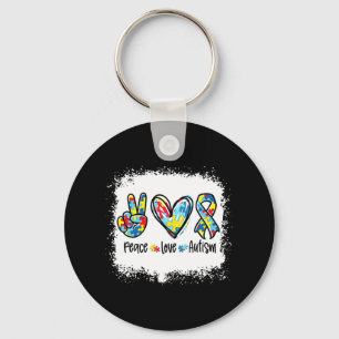 Chaveiro Autismo Do Amor Pela Paz Em Abril Vestimos Azul Pa