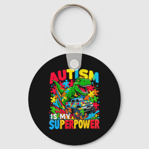 Chaveiro Autismo É Meu Superpoderoso Caminhão Monstro De Me