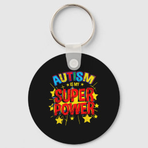 Chaveiro Autismo É Minha Consciência De Autismo De Superpot