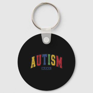 Chaveiro Autismo Mãe Autista Mamãe Apoia Consciência
