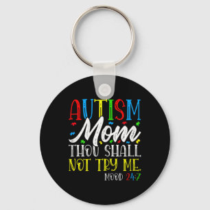 Chaveiro Autismo Mãe, Não Me Tentarás - Autismo Awarenes