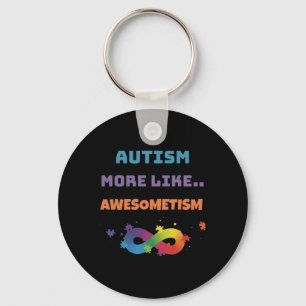 Chaveiro Autismo Mais Como Awesometismo Colorido