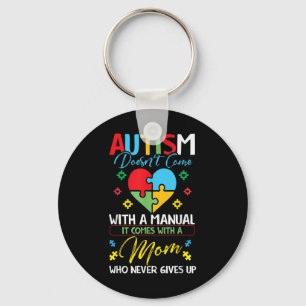 Chaveiro Autismo Não Vem Com Consciência Manual Com Uma