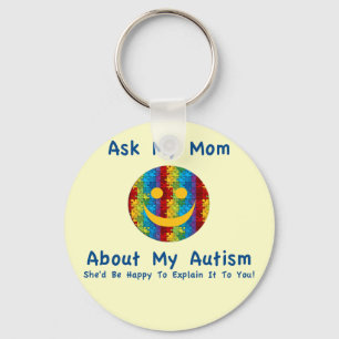 Chaveiro Autismo: Pergunte a minha mamã