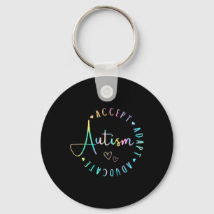 Chaveiro Autismo Sensibilização Aceite o Adaptar Advocate C