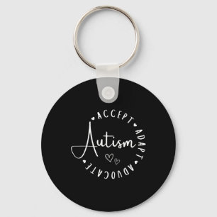Chaveiro Autismo Sensibilização Aceite o Adaptar Advocate C