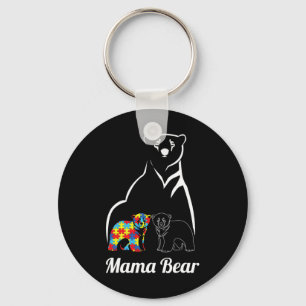 Chaveiro Autismo Sensibilização Mamãe Ursa Mãe Criança Auti
