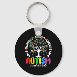 Chaveiro Autismo Shirt Love Aceita Suporte Autismo Autismo 