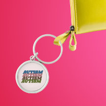 Autismo Spectrum Disorder divertido colorido