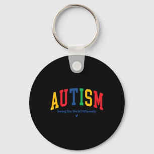 Chaveiro Autismo Vendo o Mundo de Forma Diferente Conscient
