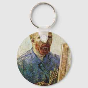 Chaveiro Auto-Retrato na frente da armação por Van Gogh