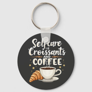 Chaveiro Autoatendimento é Croissant e Cafeine Patesry