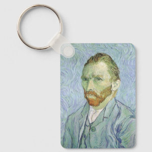 Chaveiro Autorretrato em azul por Vincent van Gogh