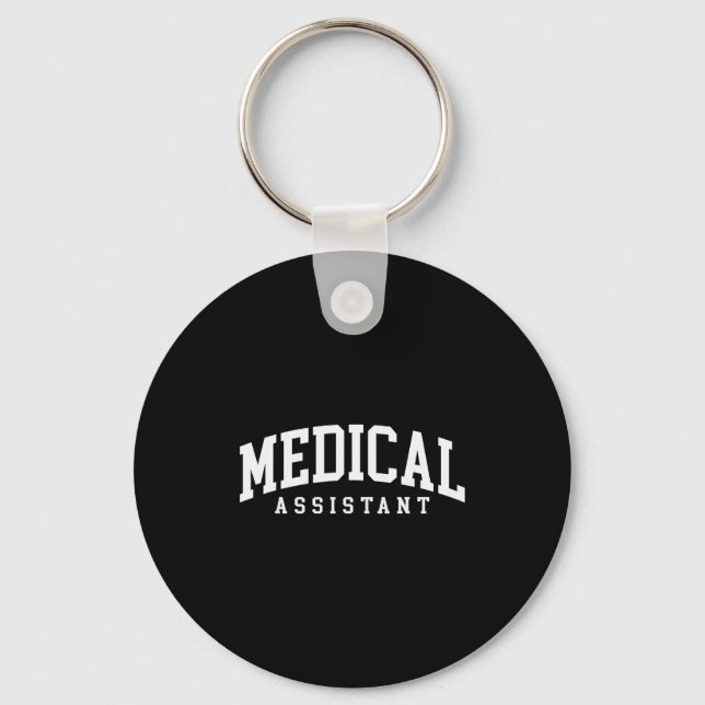 Chaveiro Auxiliar médico ma cma enfermagem assistente médic (Frente)