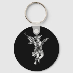 Chaveiro Avenging Angel Sinner Chicano Tattoo
