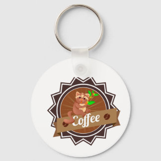 Chaveiro aventais de baristaxícaras de café aventaisaventai