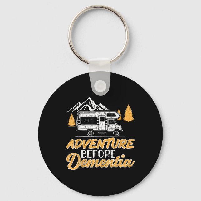 Chaveiro Aventura De Ataque De Ataque Contra Demência (Frente)