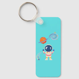 Chaveiro Aventuras de desenho animado espacial.