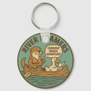 Chaveiro Aventureiros do Rio Humor Atual Canoagem
