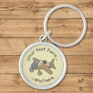 Chaveiro Avião Brinquedo