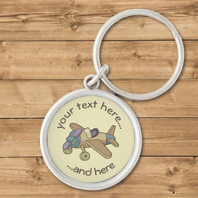 Chaveiro Avião de Brinquedo (Criador carregado)