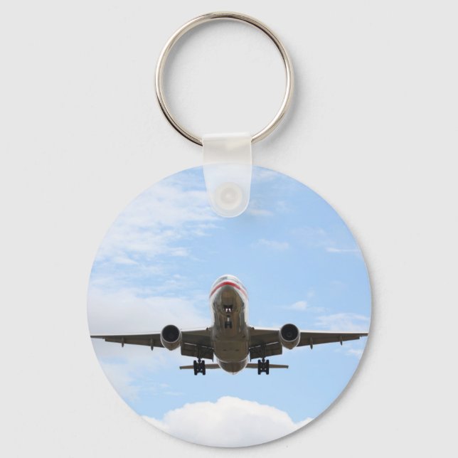 Chaveiro Avião de Passageiros (Frente)