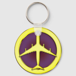 CHAVEIRO AVIÃO DE PASSAGEIROS DO JATO