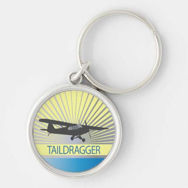 Chaveiro Avião de Taildragão (Frente)