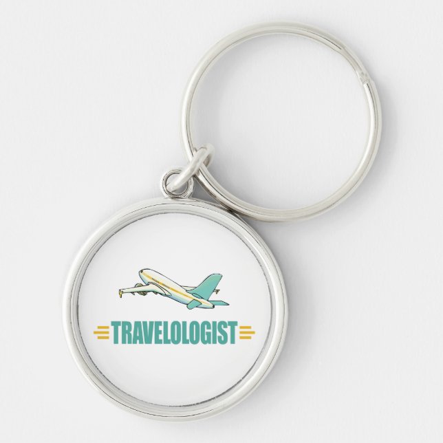 Chaveiro Avião Engraçado (Frente)