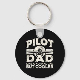Chaveiro Avião-piloto Pai