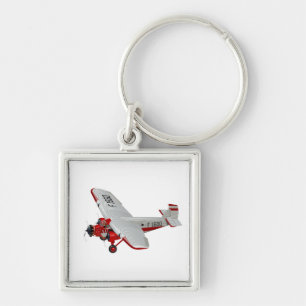 Chaveiro Avião retrógrado de animação