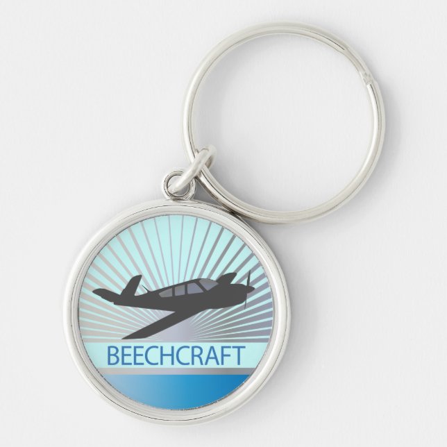 Chaveiro Aviões de Beechcraft (Frente)