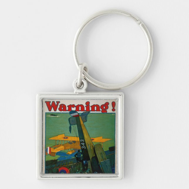 Chaveiro Aviso! (Frente)
