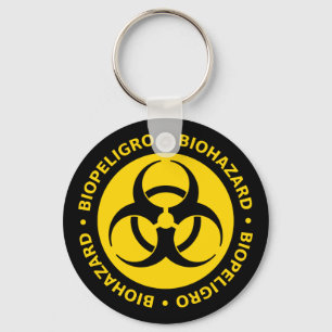 Chaveiro Aviso do Biohazard