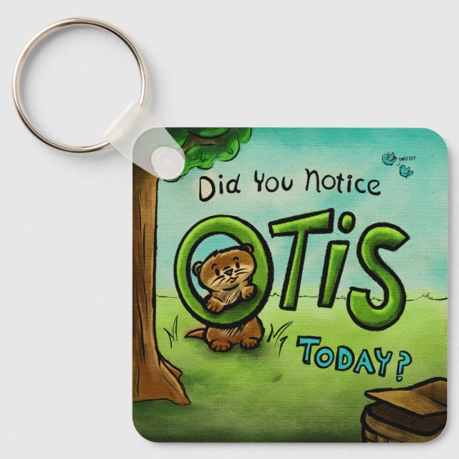 Chaveiro Aviso Pulseira Otis (Frente)