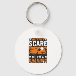 Chaveiro Avô Assustador Camisa Vintage Halloween Design_1