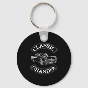 Chaveiro Avô Engraçado Carro Clic Vintage