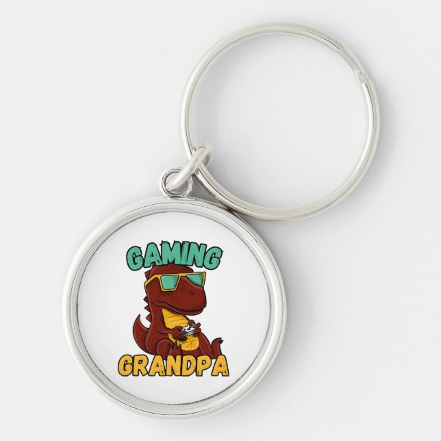 Chaveiro Avô Gamer (Frente)