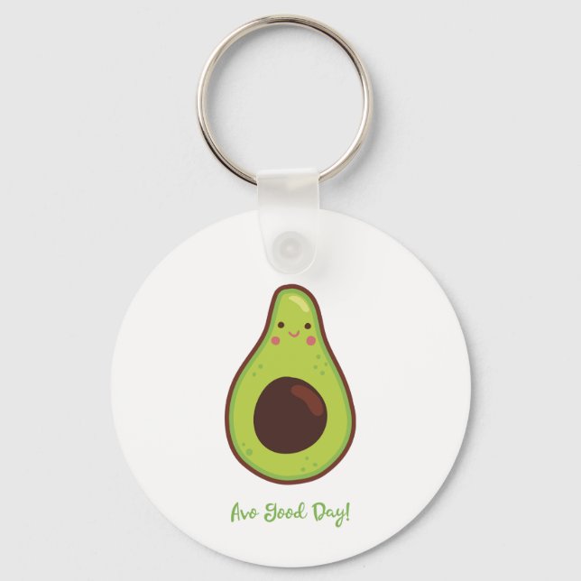 Chaveiro Avo Good Day Punny Avocado (Frente)