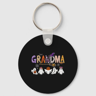 Chaveiro Avó Halloween Boo Fantasma Horror Figurino Engraça