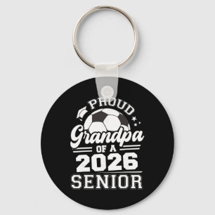 Chaveiro Avô Orgulhoso De Um Ll De Futebol Sênior De 2026 G