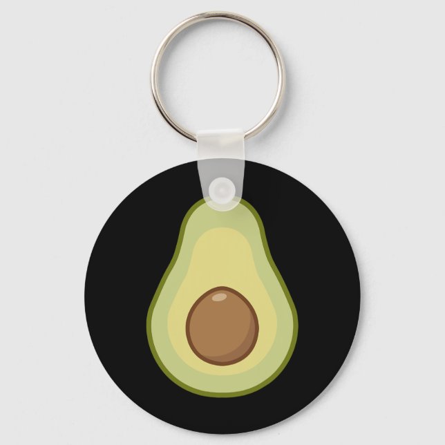 Chaveiro Avocado Costume - Halloween Vegan (Frente)