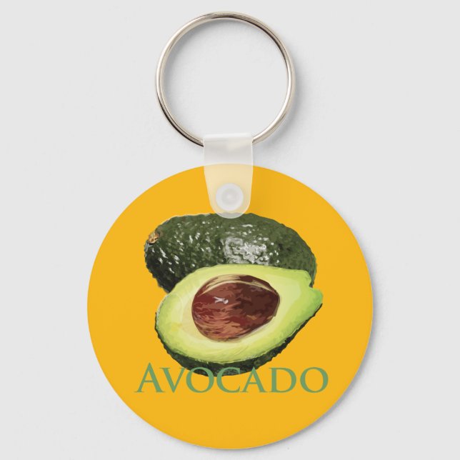 Chaveiro Avocado e Half (Frente)